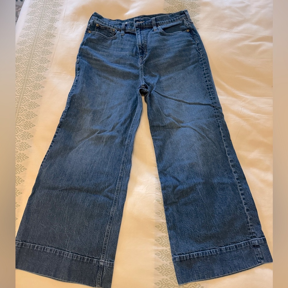J. Crew Wide Leg Trouser Jean